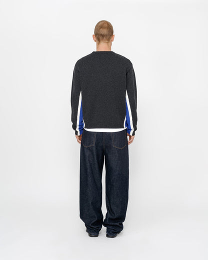 CONTRAST STRIPE CREW